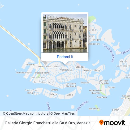 Mappa Galleria Giorgio Franchetti alla Ca d Oro