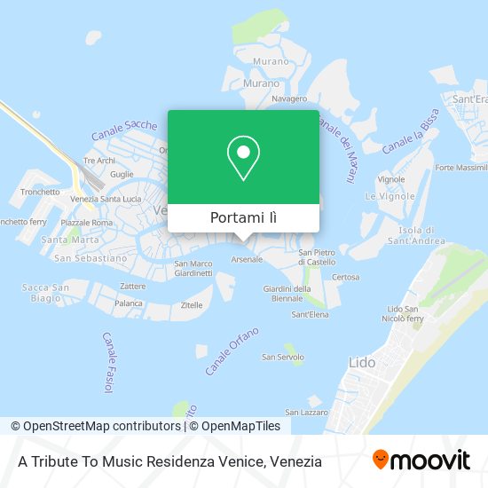 Mappa A Tribute To Music Residenza Venice