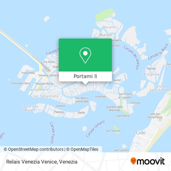 Mappa Relais Venezia Venice