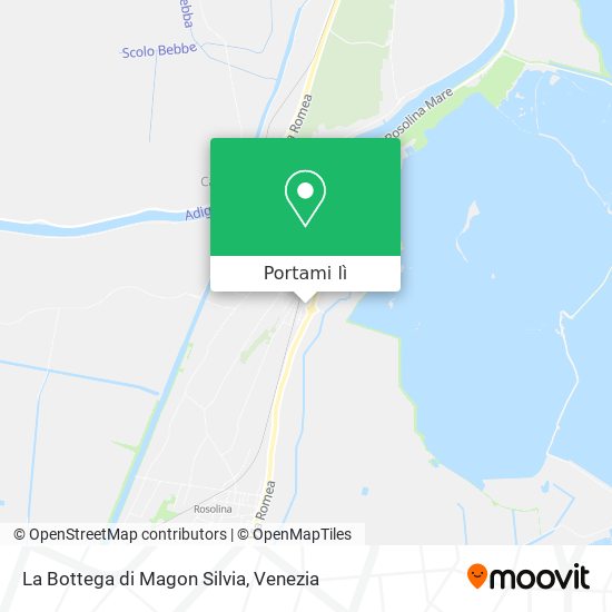 Mappa La Bottega di Magon Silvia