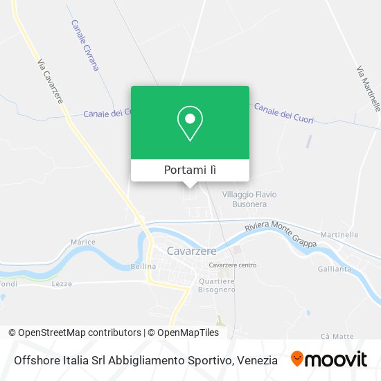 Mappa Offshore Italia Srl Abbigliamento Sportivo