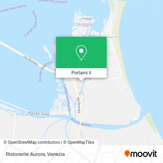 Mappa Ristorante Aurora