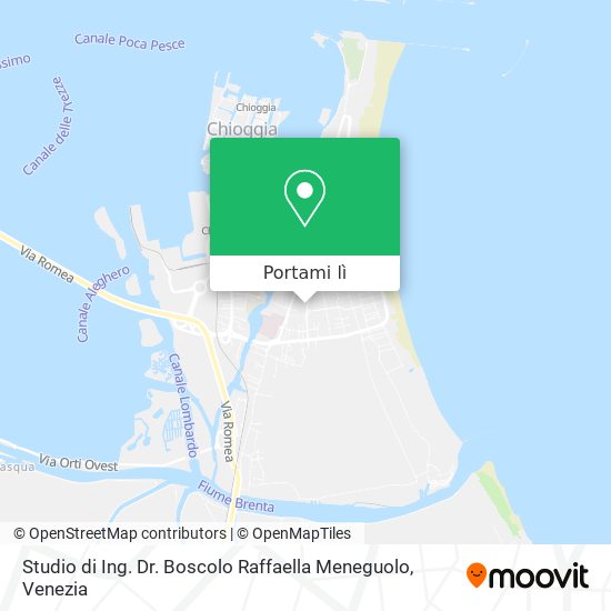 Mappa Studio di Ing. Dr. Boscolo Raffaella Meneguolo