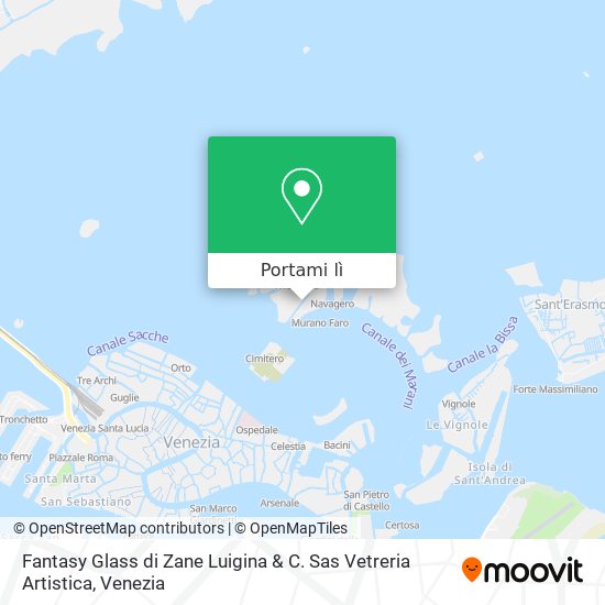 Mappa Fantasy Glass di Zane Luigina & C. Sas Vetreria Artistica