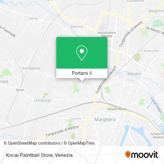 Mappa Kocai Paintball Store