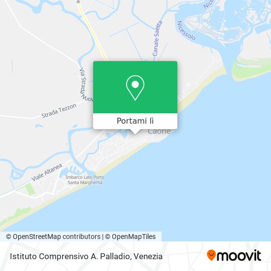 Mappa Istituto Comprensivo A. Palladio