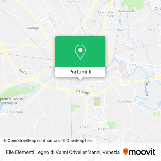 Mappa Elle Elementi Legno di Vanni Criveller Vanni