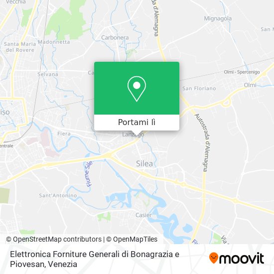 Mappa Elettronica Forniture Generali di Bonagrazia e Piovesan
