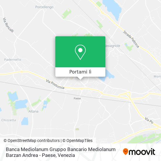 Mappa Banca Mediolanum Gruppo Bancario Mediolanum Barzan Andrea - Paese