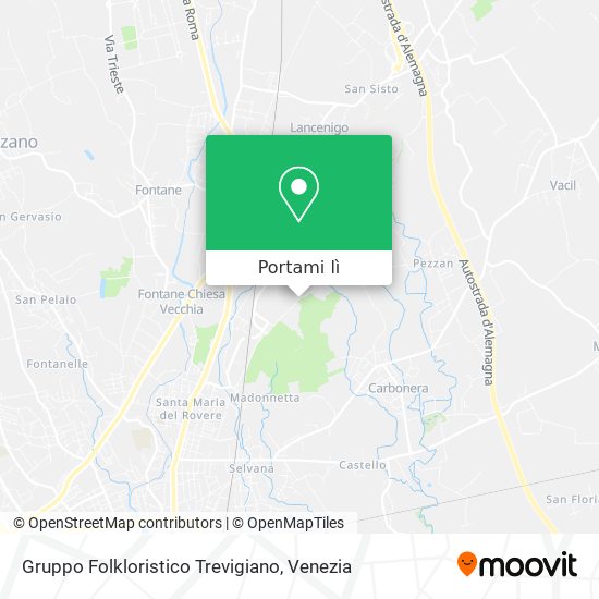 Mappa Gruppo Folkloristico Trevigiano