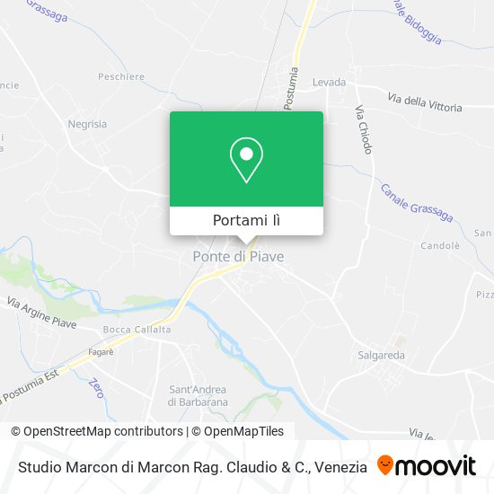 Mappa Studio Marcon di Marcon Rag. Claudio & C.