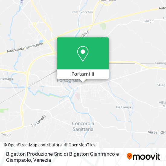 Mappa Bigatton Produzione Snc di Bigatton Gianfranco e Giampaolo