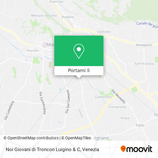 Mappa Noi Giovani di Troncon Luigino & C