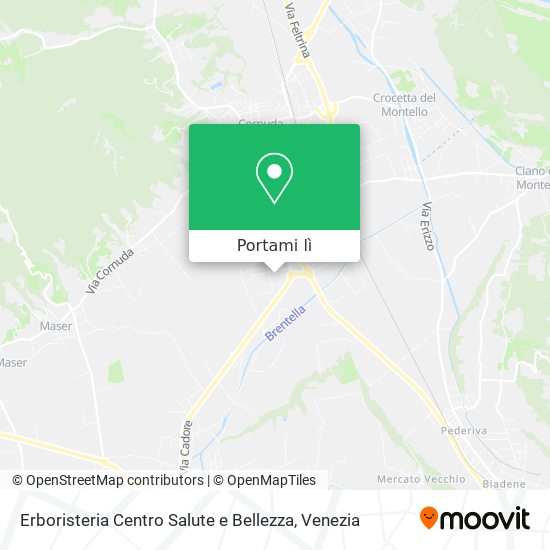 Mappa Erboristeria Centro Salute e Bellezza