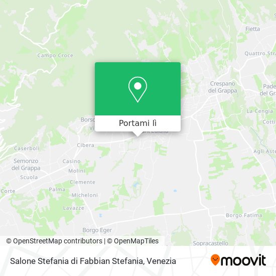 Mappa Salone Stefania di Fabbian Stefania