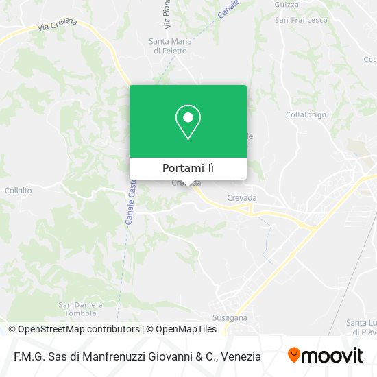 Mappa F.M.G. Sas di Manfrenuzzi Giovanni & C.