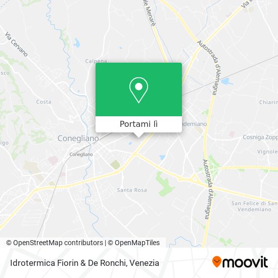 Mappa Idrotermica Fiorin & De Ronchi