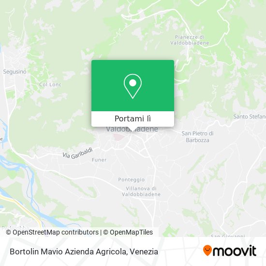 Mappa Bortolin Mavio Azienda Agricola