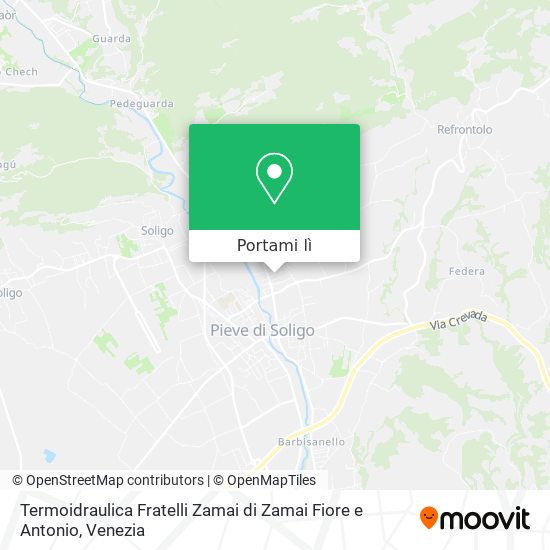 Mappa Termoidraulica Fratelli Zamai di Zamai Fiore e Antonio