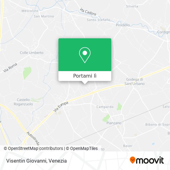 Mappa Visentin Giovanni