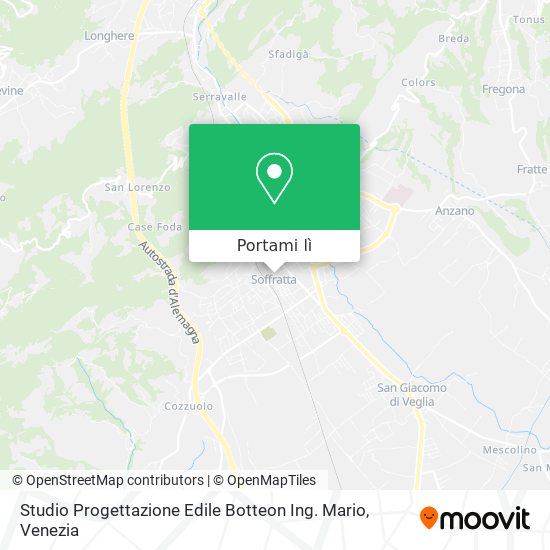 Mappa Studio Progettazione Edile Botteon Ing. Mario