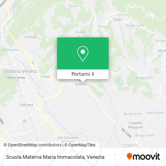 Mappa Scuola Materna Maria Immacolata