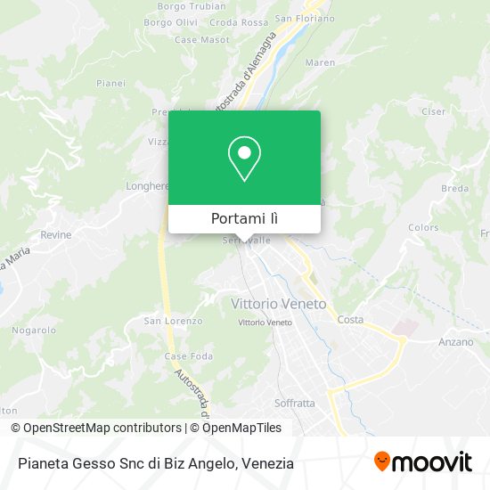 Mappa Pianeta Gesso Snc di Biz Angelo