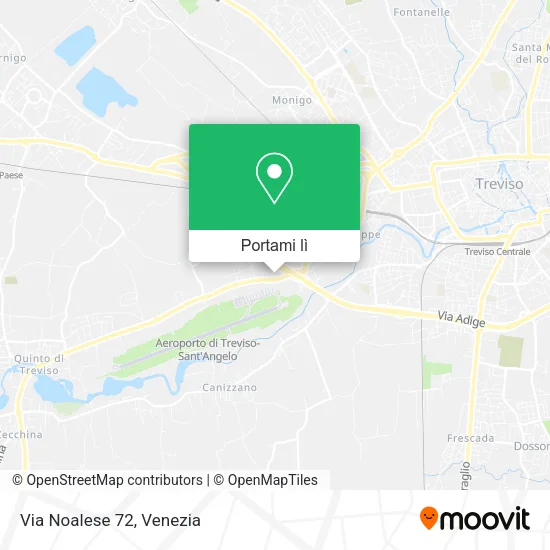 Mappa Via Noalese  72