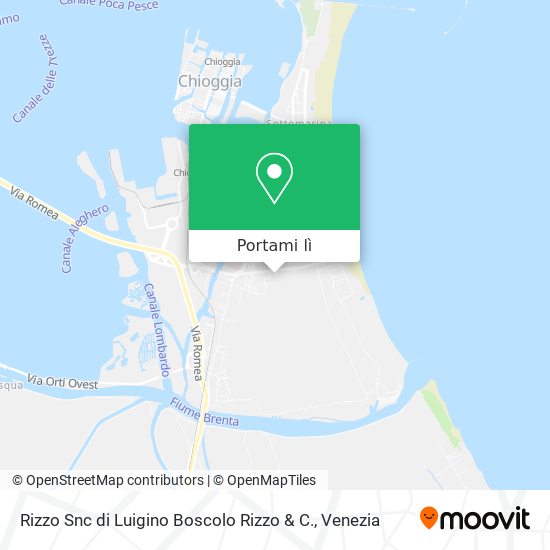 Mappa Rizzo Snc di Luigino Boscolo Rizzo & C.
