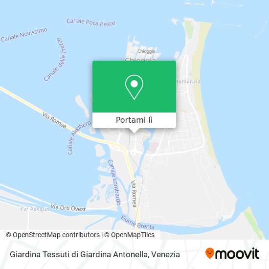 Mappa Giardina Tessuti di Giardina Antonella