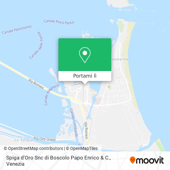 Mappa Spiga d'Oro Snc di Boscolo Papo Enrico & C.