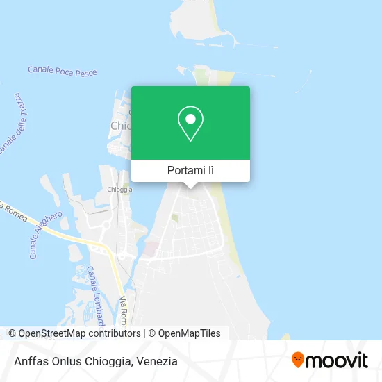 Mappa Anffas Onlus Chioggia