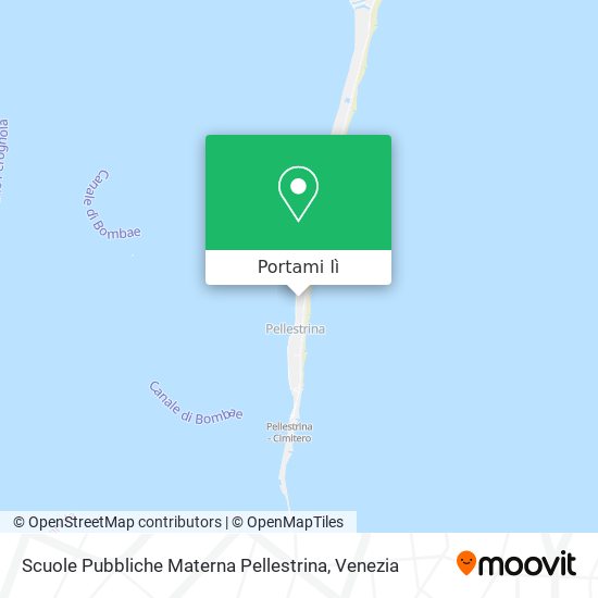 Mappa Scuole Pubbliche Materna Pellestrina