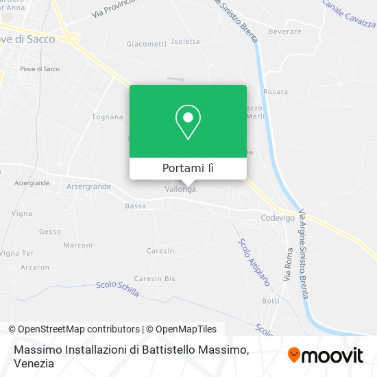 Mappa Massimo Installazioni di Battistello Massimo