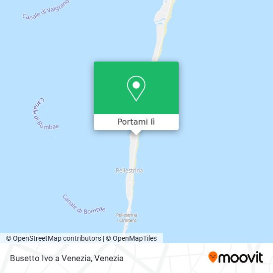 Mappa Busetto Ivo a Venezia