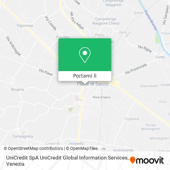 Mappa UniCredit SpA UniCredit Global Information Services