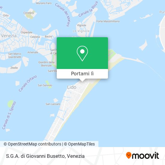 Mappa S.G.A. di Giovanni Busetto