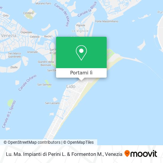 Mappa Lu. Ma. Impianti di Perini L. & Formenton M.