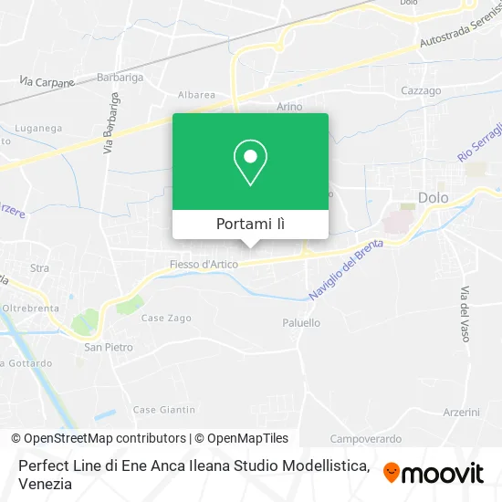 Mappa Perfect Line di Ene Anca Ileana Studio Modellistica