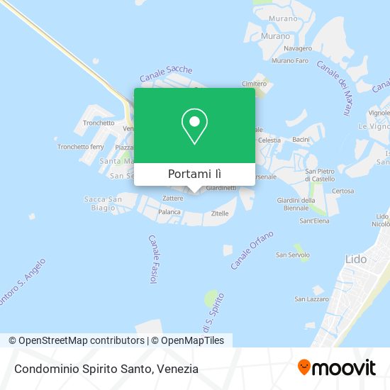 Mappa Condominio Spirito Santo