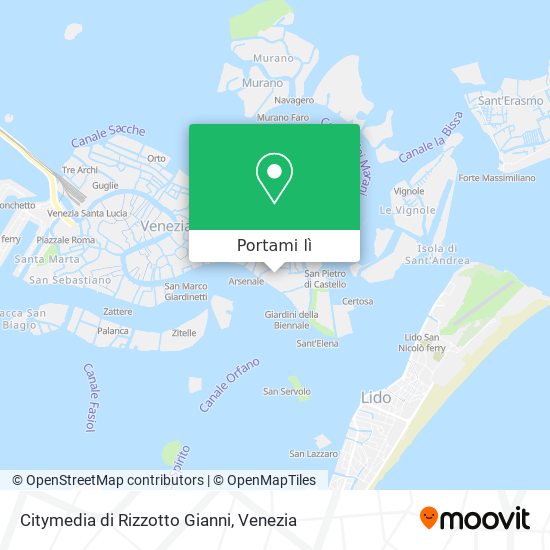 Mappa Citymedia di Rizzotto Gianni