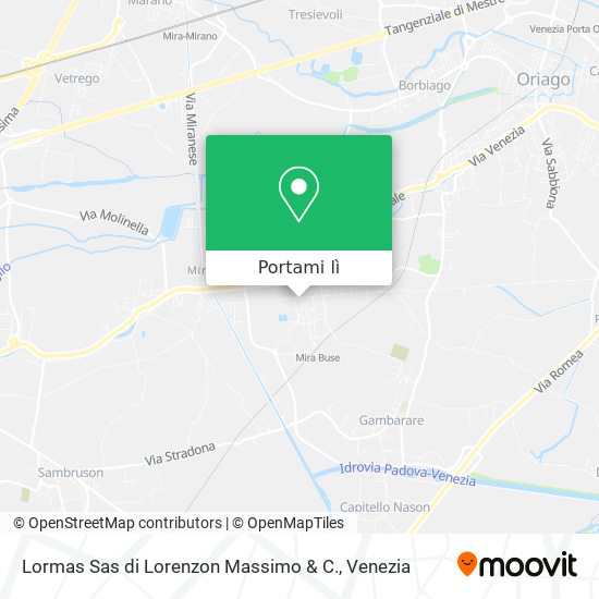 Mappa Lormas Sas di Lorenzon Massimo & C.