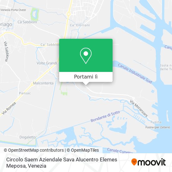 Mappa Circolo Saem Aziendale Sava Alucentro Elemes Meposa