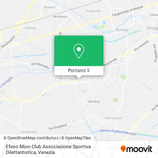 Mappa Efeso Mion Club Associazione Sportiva Dilettantistica