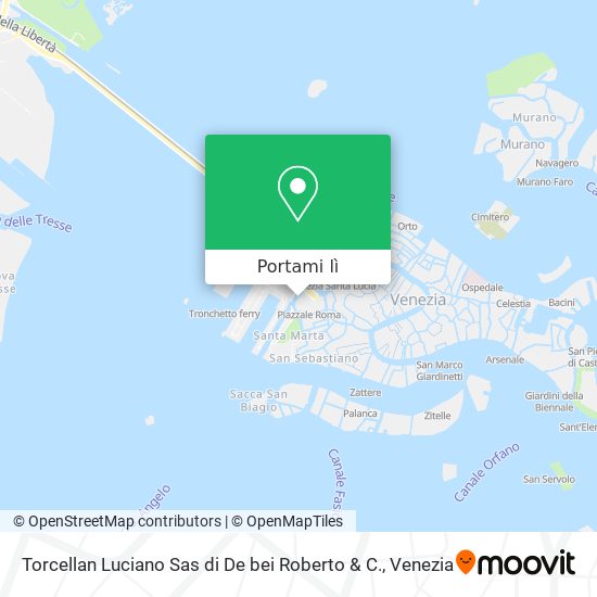 Mappa Torcellan Luciano Sas di De bei Roberto & C.
