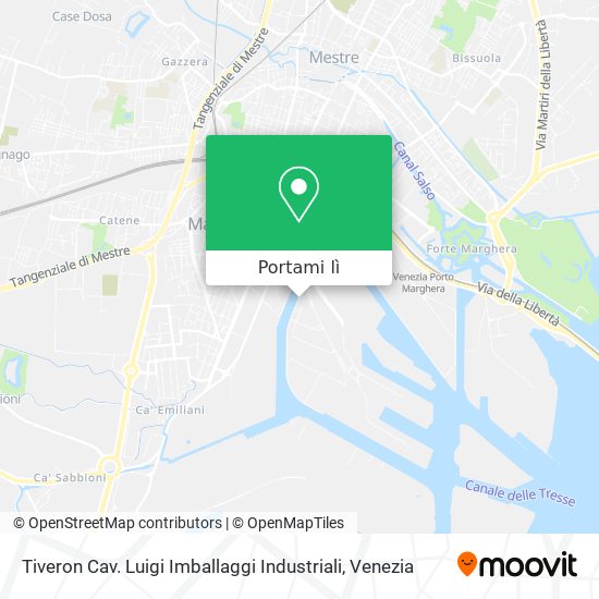 Mappa Tiveron Cav. Luigi Imballaggi Industriali