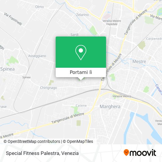 Mappa Special Fitness Palestra