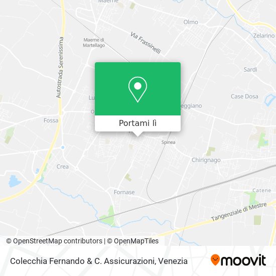 Mappa Colecchia Fernando & C. Assicurazioni