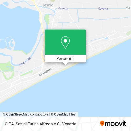 Mappa G.F.A. Sas di Furian Alfredo e C.