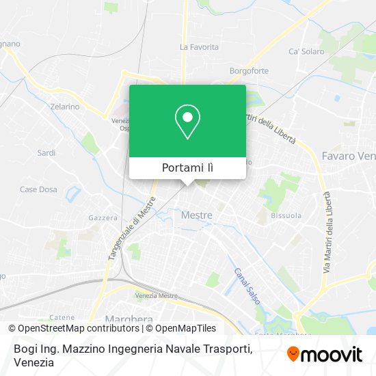 Mappa Bogi Ing. Mazzino Ingegneria Navale Trasporti